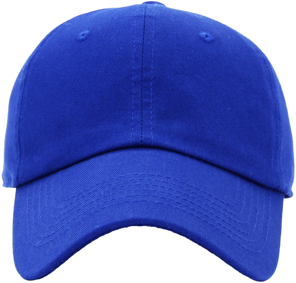 Royal Low Profile Baseball Caps Front View